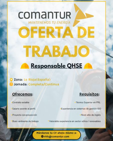 OFERTA DE TRABAJO Responsable RRHH Zona: La Rioja Jornada: Compl